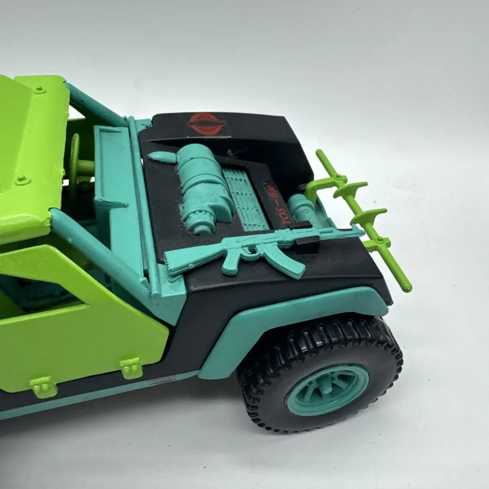 VINTAGE GI JOE DREADNOK GROUND ASSAULT W STEERING WHEEL JEEP 1998? RARE